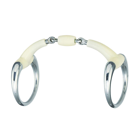 MO00357 - FILETTO OLIVA SNODATO CON GIOCO DOUBLE JOINT HAPPY MOUTH
