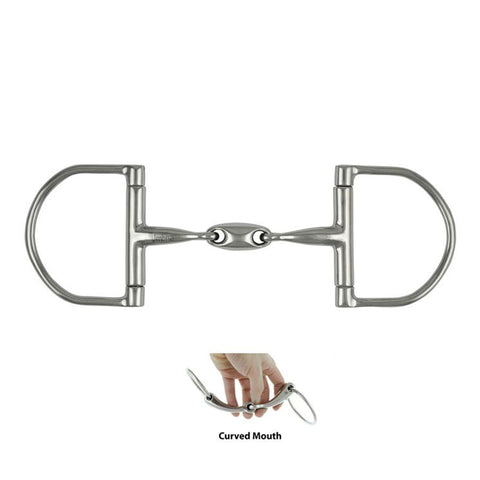 MO00844 - FILETTO D ANELLI INOX CON OLIVA CURVED MOUTH