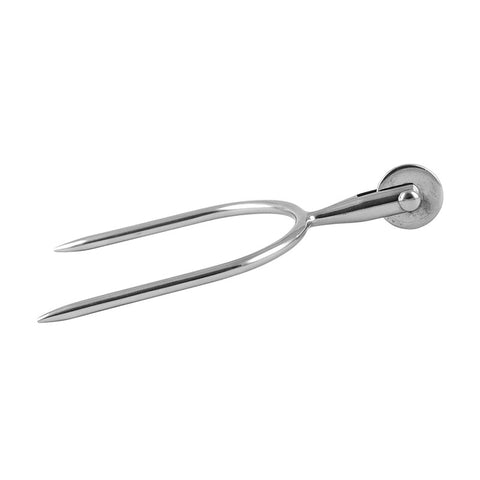 SR00069 - SPERONI INOX A MOLLA GAMBO CON ROTELLA LISCIA