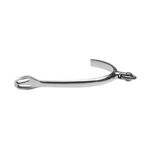 SR00077 - SPERONI INOX CON ROTELLA LISCIA ORIZZONTALE