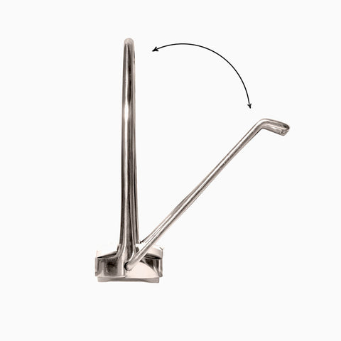 VA00119 - STAFFE ACCIAIO INOX CORTESIA